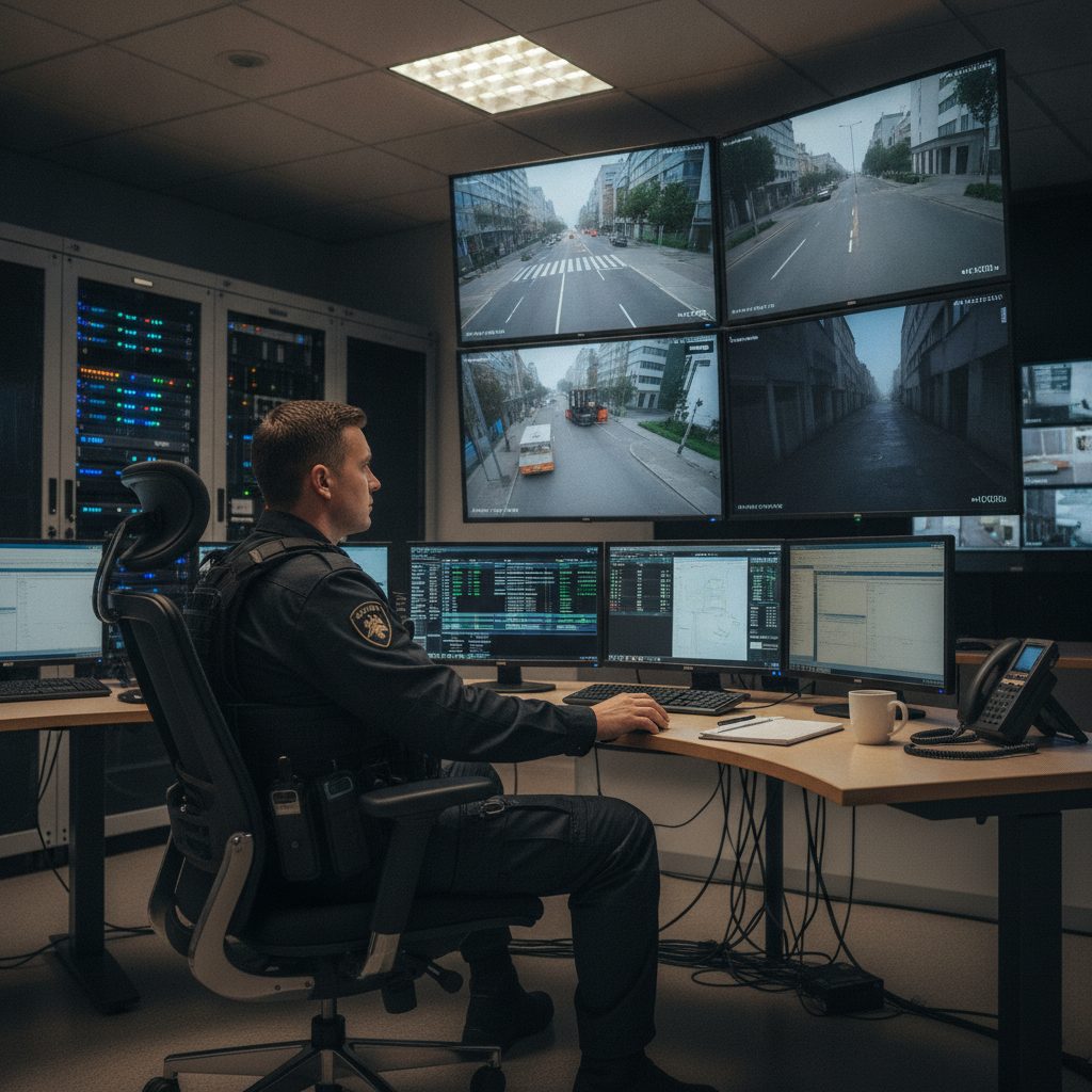 Tripton CCTV monitoring center operating 24/7